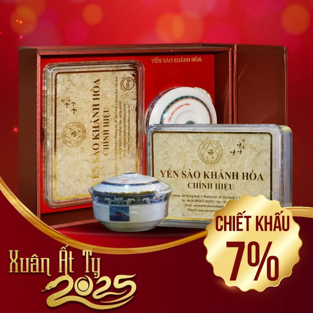 Yến Sào Tinh Chế Khánh Hòa 100g (H014g) Y017