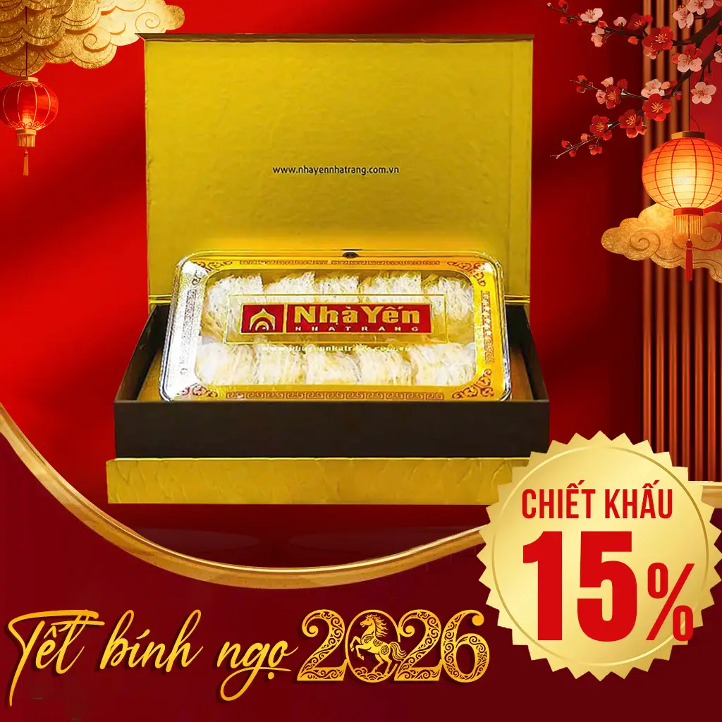 Yến Trắng Tinh Chế Thượng Hạng 2 100g Y063