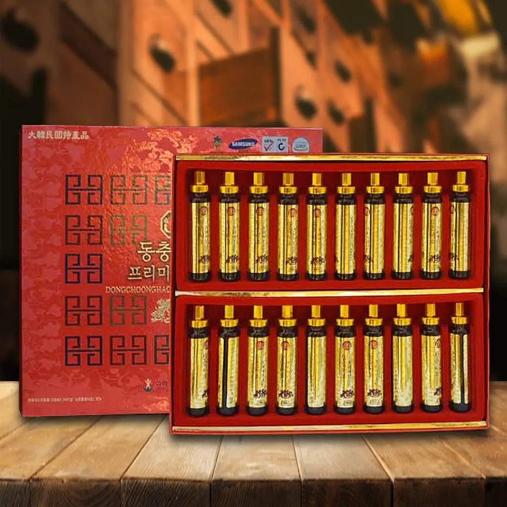 Tinh Chất Đông trùng Hạ Thảo Nấm Linh Chi Dạng Ống D046