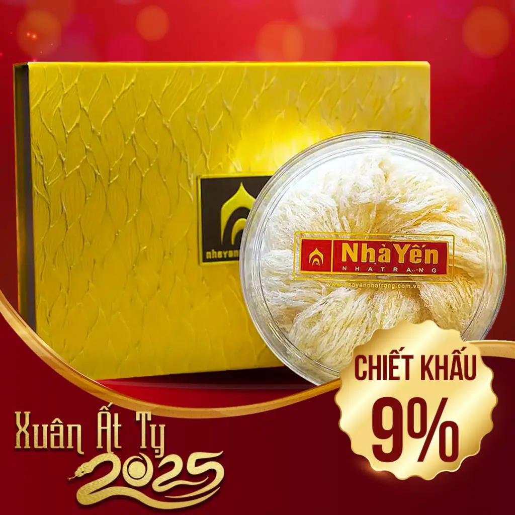 Yến Trắng Sơ Chế Thượng Hạng 1 100g Y066