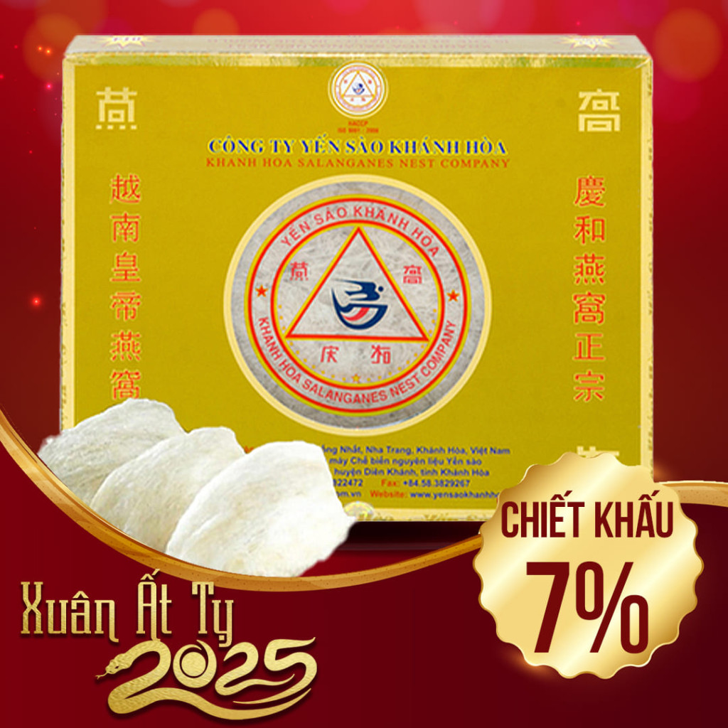 Tổ Yến Sào Trắng Tinh Chế 100g (H014) Khánh Hòa Y014