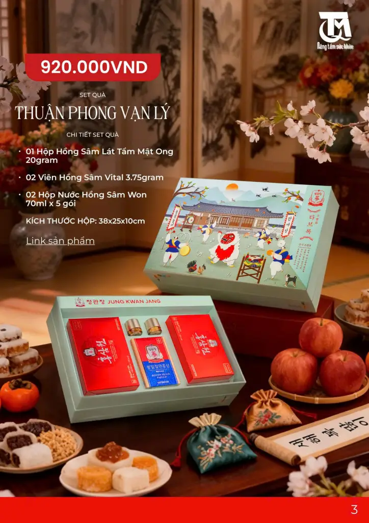 SET QUÀ TẶNG THUẬN PHONG VẠN LÝ